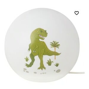 IKEA Angarna T Rex Dinosaur Night Light Lamp Kids Room Decor Plug In